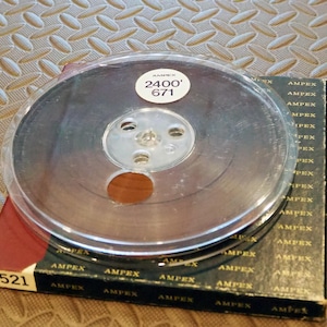One Ampex 671  Reel to Reel Tape