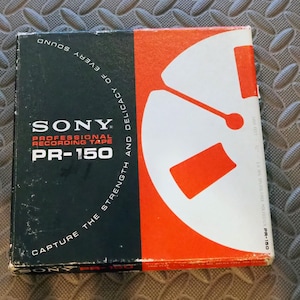 One Sony PR-150 Reel to Reel Tape