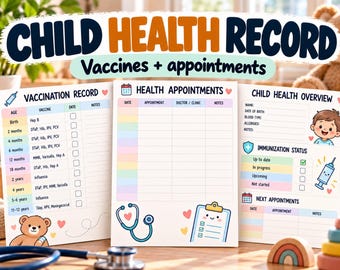 Planificador de vacunación infantil: Registro de inmunizaciones y seguimiento de citas