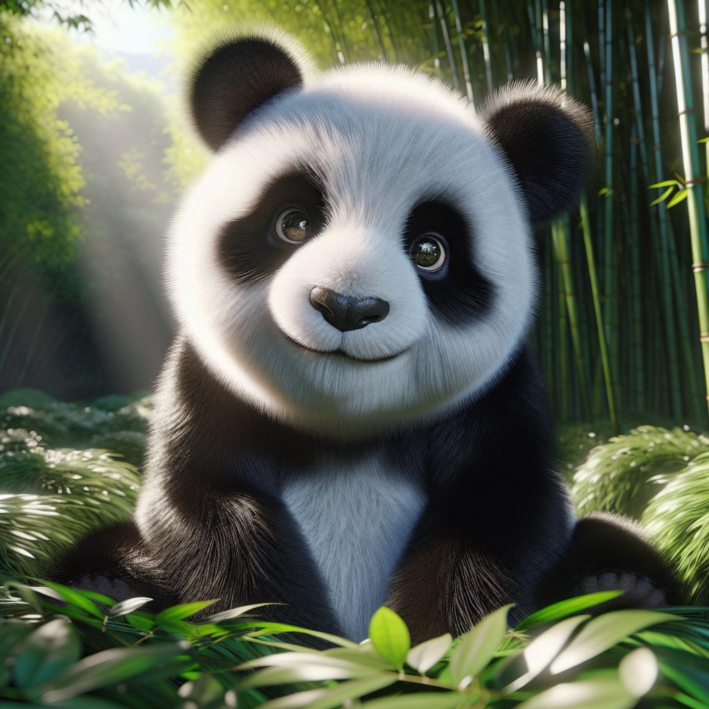 Adorable Panda Illustration Digital Wall Art Printable - Etsy