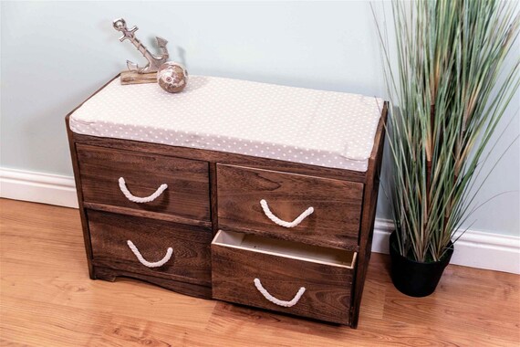 Revesby 4 Drawer Storage Bench 76 X 33 X 51 Cm Etsy UK
