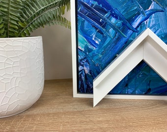 White Veneer Canvas Floater Frame 26mm Deep | Canvas Floater frames for Canvas Pictures or artwork | Canvas Tray Frames