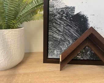 Brown Stain Canvas Floater Frame 40mm Deep | Canvas Floater frames for Canvas Pictures or artwork | Canvas Tray Frames