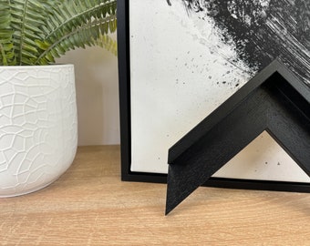 Black Stain Canvas Floater Frame 22mm Deep | Canvas Floater frames for Canvas Pictures or artwork | Canvas Tray Frames