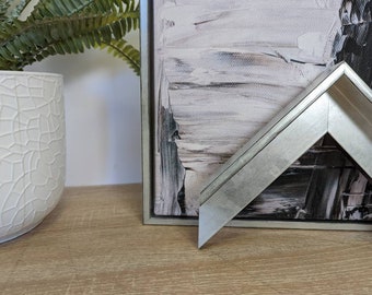 Silver Foil Canvas Floater Frame 23mm Deep | Canvas Floater frames for Canvas Pictures or artwork | Canvas Tray Frames