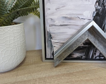 Andover Silver Canvas Floater Frame 32mm Deep | Canvas Floater frames for Canvas Pictures or artwork | Canvas Tray Frames Active