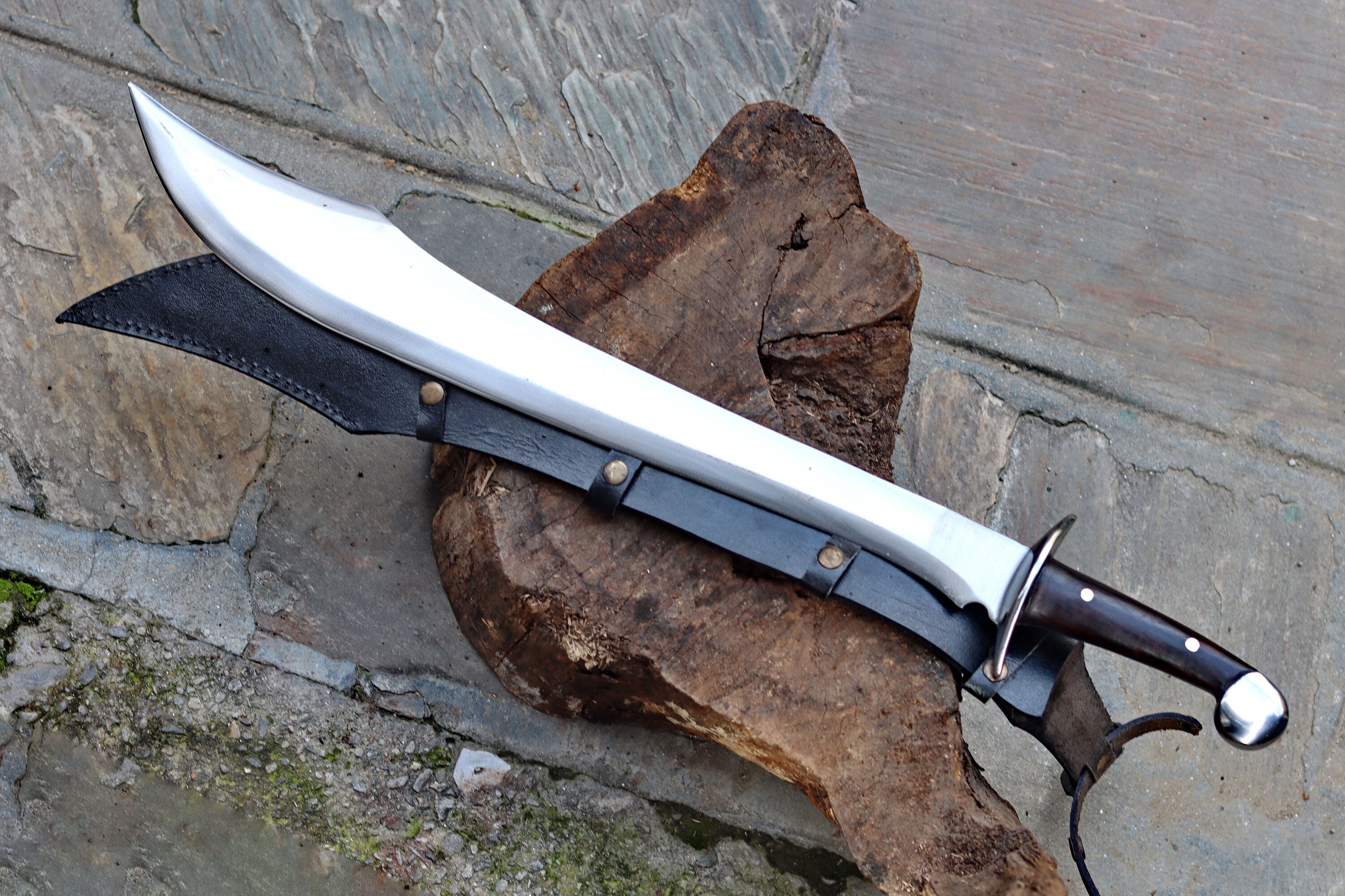 24 Inches Hand Machete Knife Workingfull Tanghand Etsy