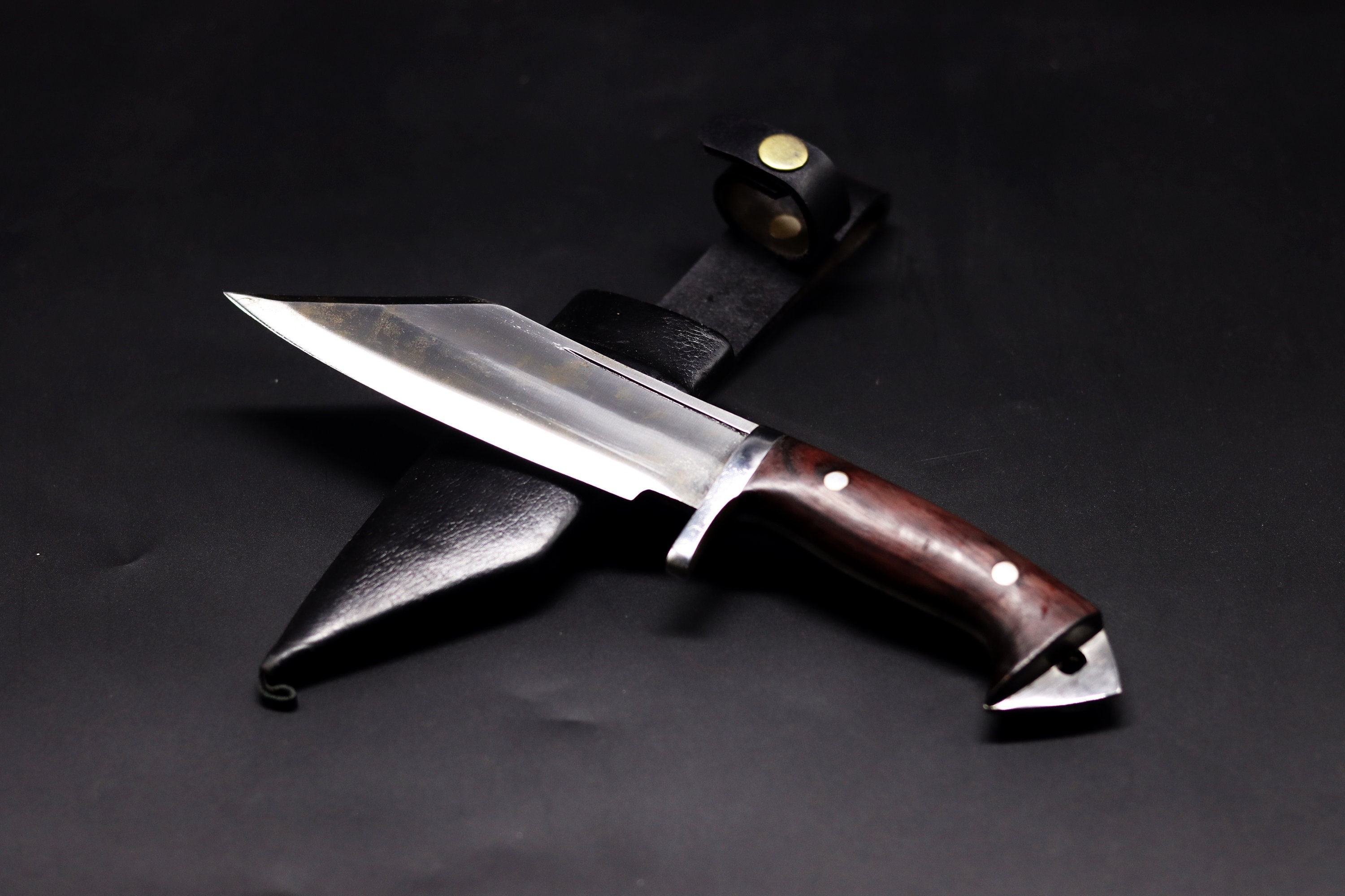 6 Inches Mukti Knife From Nepal Carbon Steel leaf Spring Etsy Australia