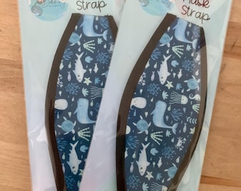 Ocean Buddies Mask Strap wrap slide on cover - Snorkel Scuba Gear