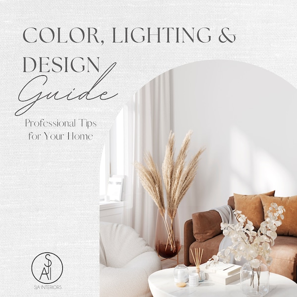 Professional Designer Color, Lighting, and Design Guide | Interior Design e-Book | Professional Design Advice for Home Decorating