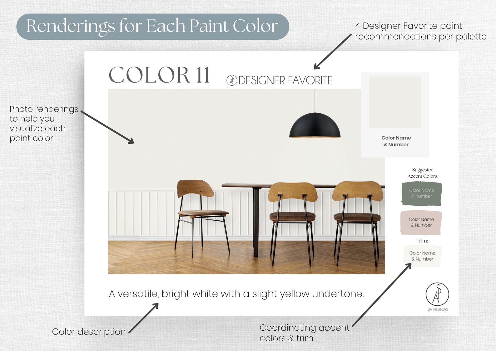 Modern Farmhouse Paint Color Palette | Benjamin Moore | Professional ...