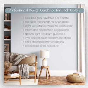 Coastal Home Paint Palette | Benjamin Moore | Professional Paint Scheme ...