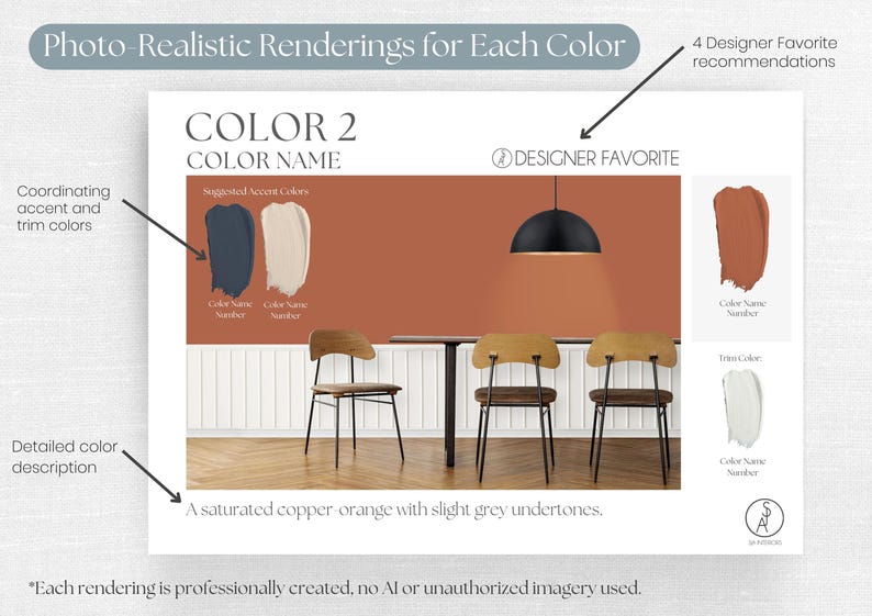 Behr Mid-century Modern Paint Palette | Coordinating Color Scheme ...