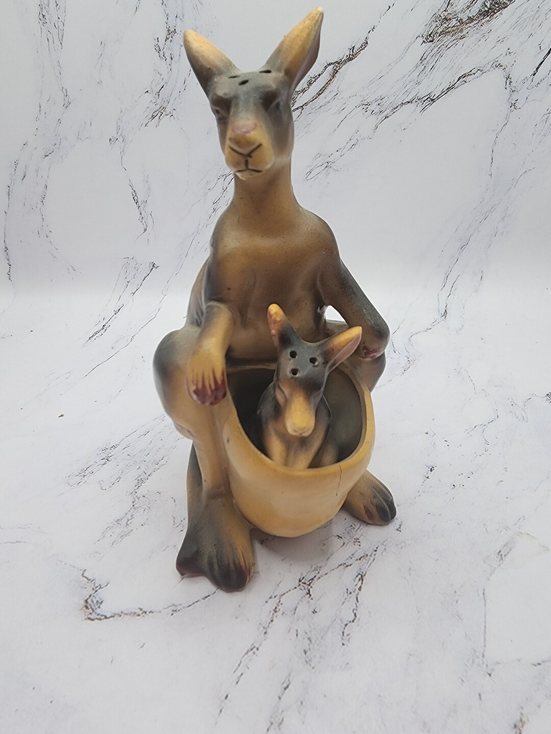 Vintage Kangaroo Salt & Pepper Shakers Etsy