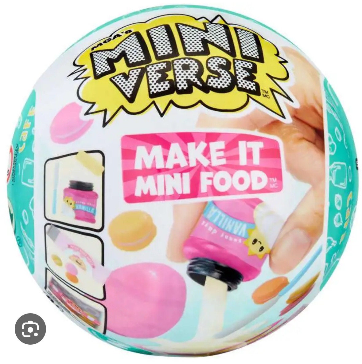 MGA's Miniverse - Make It Mini Food Valentine's Series Mini Collectibles, Valentine's Day, Resin Play