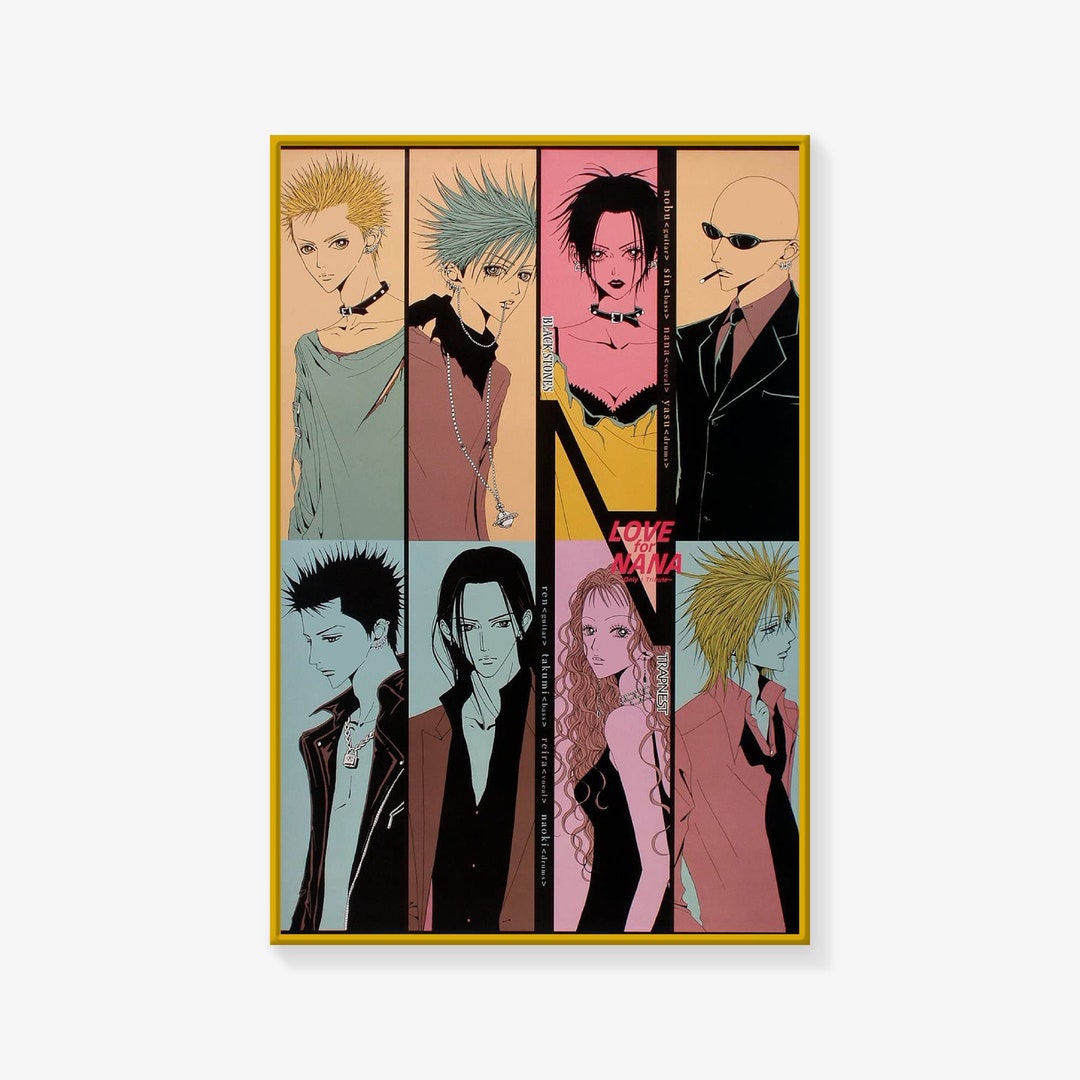 Nana Poster, Japan Anime Poster, Nana Poster Print, Canvas Art