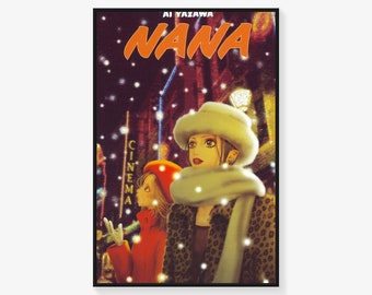 Póster de Nana, póster de anime japonés, impresión de póster de Nana, póster de arte en lienzo, impresión de imagen artística para pared, carteles de decoración moderna para dormitorio familiar