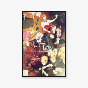 Gegeben Poster, Japan Anime Poster, Gegeben Poster Druck, Leinwand Kunst Poster Wand Kunst Bild Bild Druck Moderne Familie Schlafzimmer Dekor Poster
