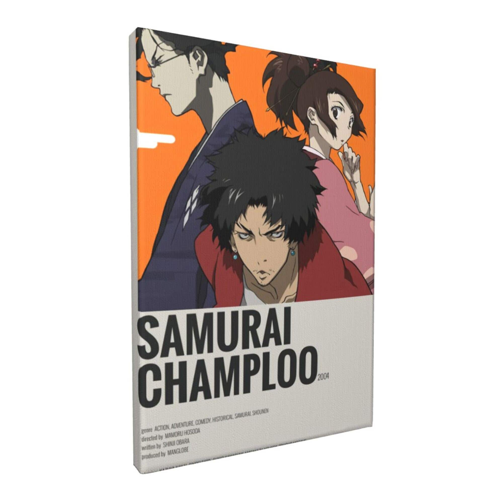 Samurai Champloo Poster, Japan Anime Poster, Poster Print, Canvas