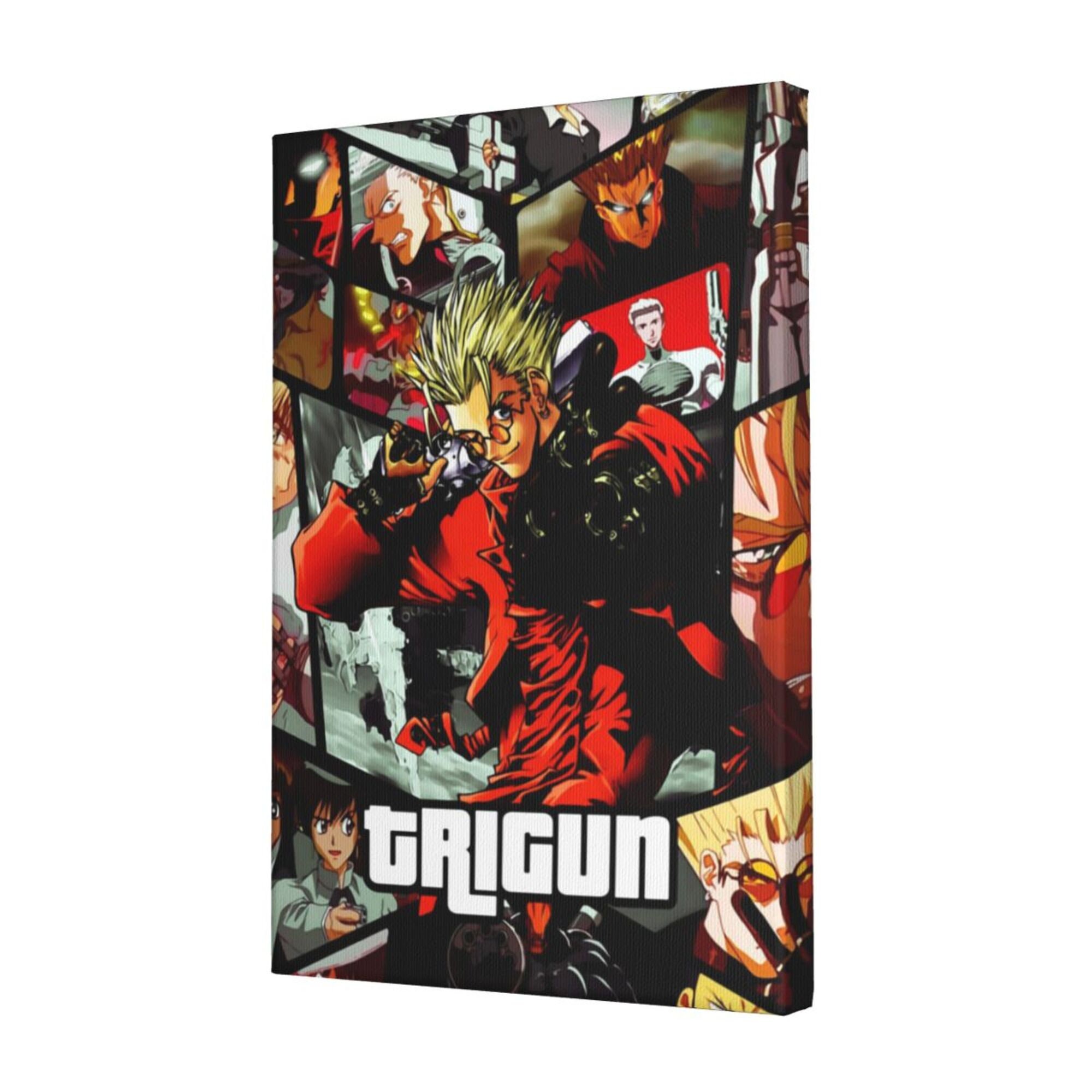 Trigun Poster, Japan Anime Poster, Trigun Poster Print, Canvas Art