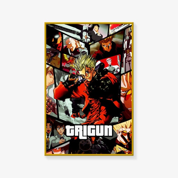 Trigun Poster Etsy