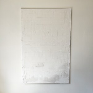 Textured minimalist canvas art | custom art | home decor | Minimalist home | Wall Art | contemporary spaces | Plaster art | Modern |