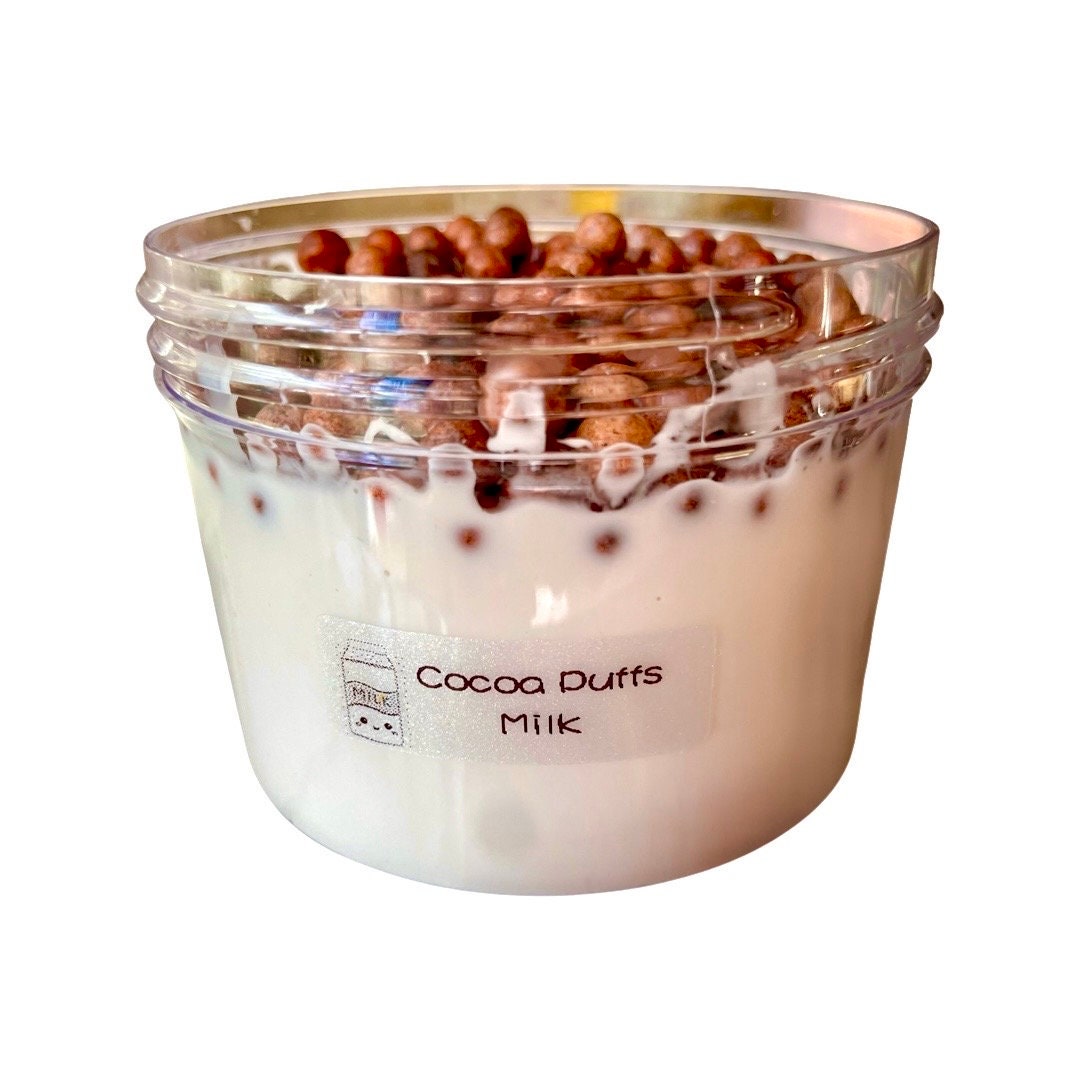 Cocoa Puffs Milk Floam Slime. Floam Slime. Thick and Glossy Etsy