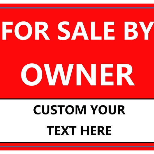 Poly Bag Yard Signs Etsy