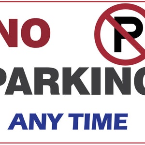 No Parking Yard Sign , Custom-made Personalized Sign