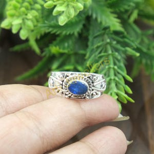 Blue Australian Opal Ring 925 Sterling Silver Ring Handmade Engagement Ring Silver Design Ring Opal Jewelry Wedding Gift Jewelry For Women