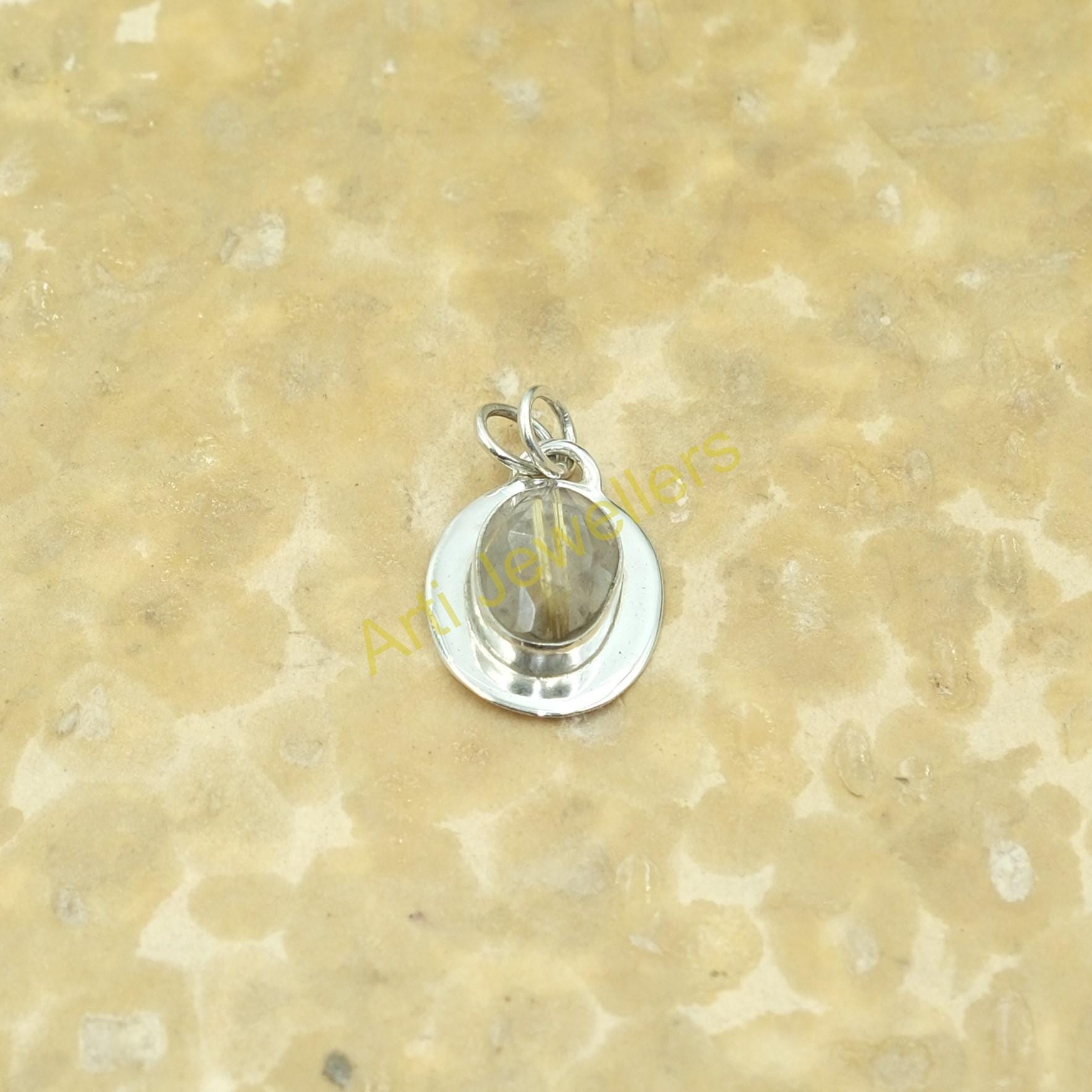 Nanis Anello IPANEMA in oro, quarzo rutilato giallo e dettagli di diamanti - N