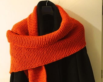 Crochet Shawl - Stylish - Oversized, Soft Scarf - Cozy - Handmade - Winter Accessories