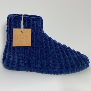 Gehaakte pantoffel | Pantoffelsokken | Huissokken | Laarspantoffels | Leessokken | Pantoffels | Indoor winterschoenen | Chenille pantoffelsokken