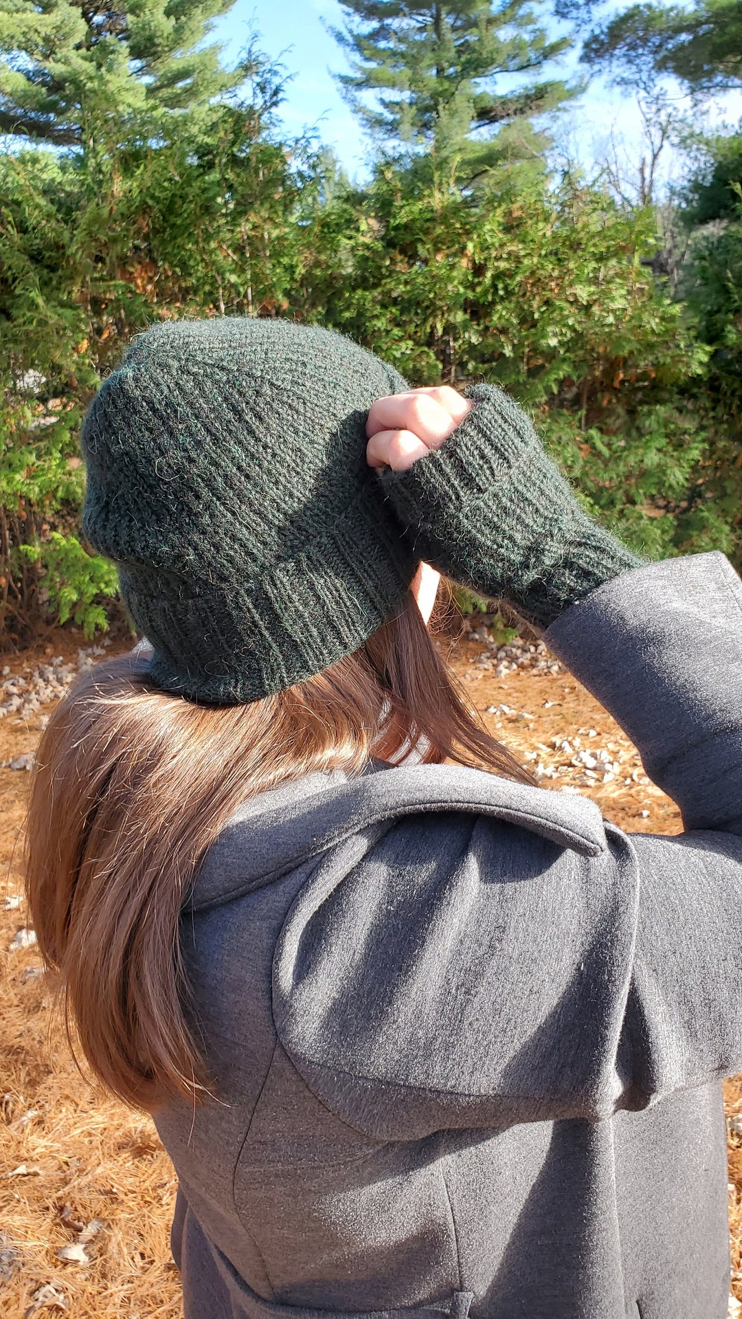 Stringed Toque Wide Brim Fall Toque - Etsy