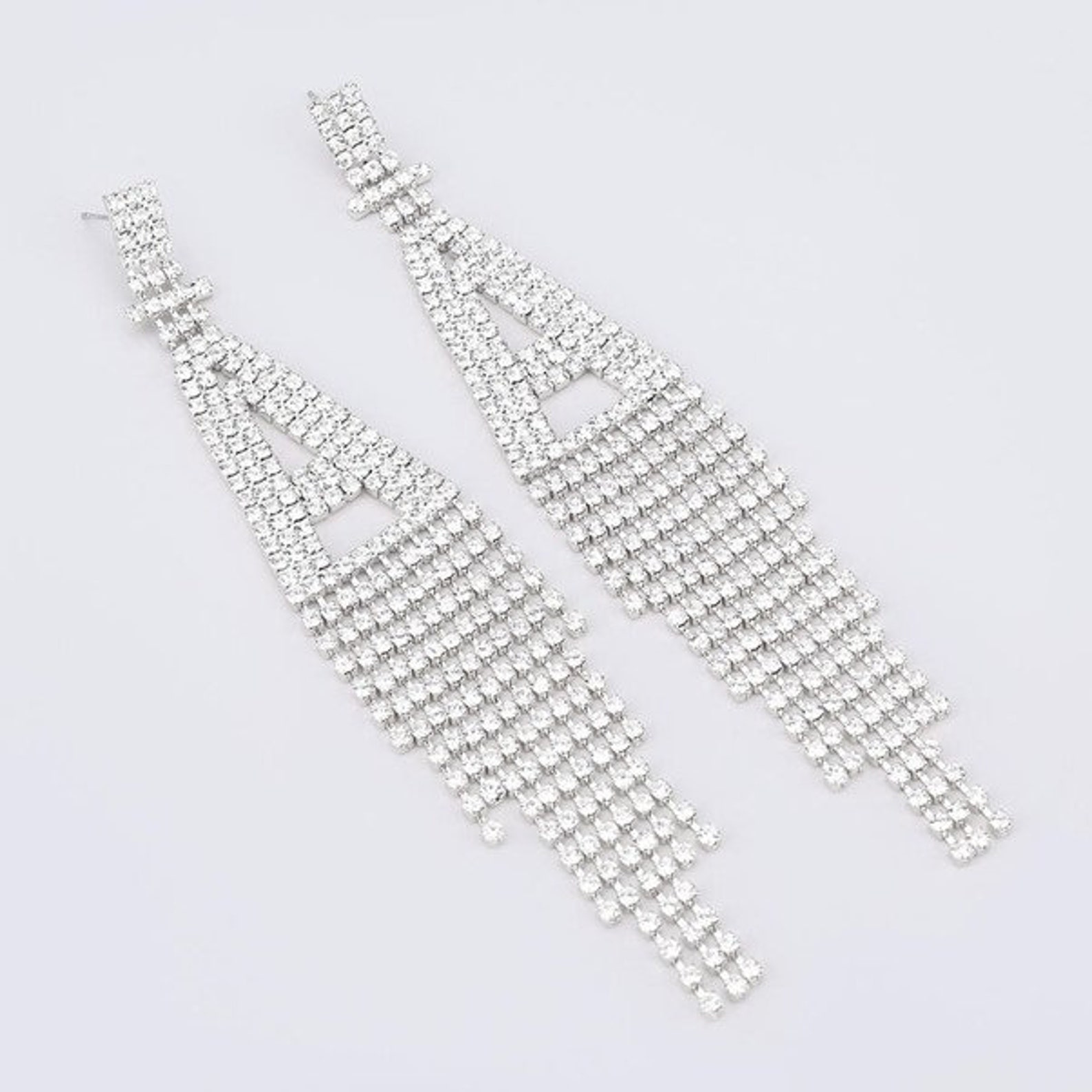 Rare Beauty Letter Earrings Initial Alphabet Earrings Etsy