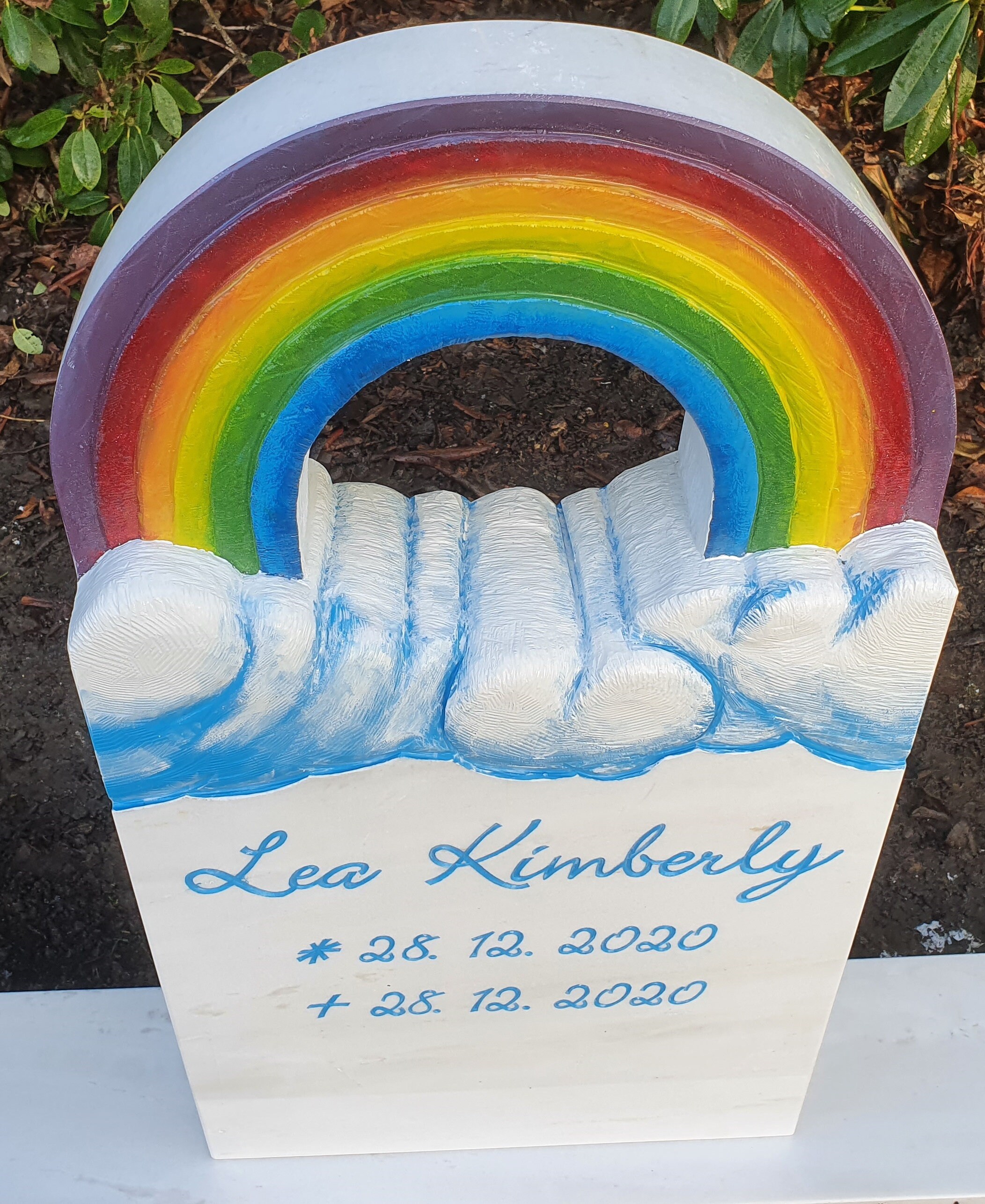 Children's Gravestone Gravestone Memorial Stone Star Child Etsy