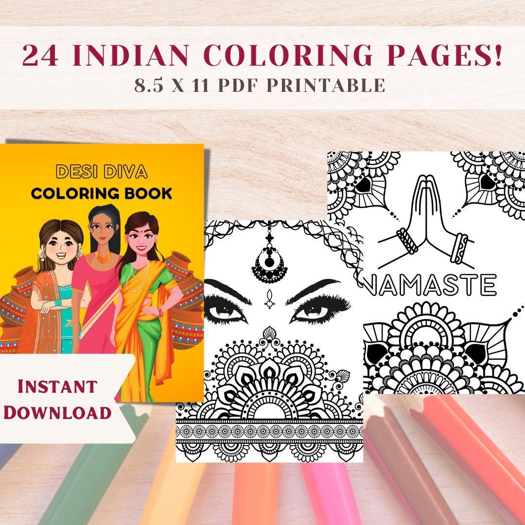 Henna Coloring Book -  Australia