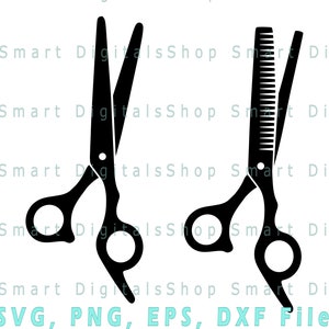 Hairdresser scissors svg | Scissors SVG | Hair salon svg | Hair stylist svg | Digital Download for Cricut, Silhouette | svg png dxf eps