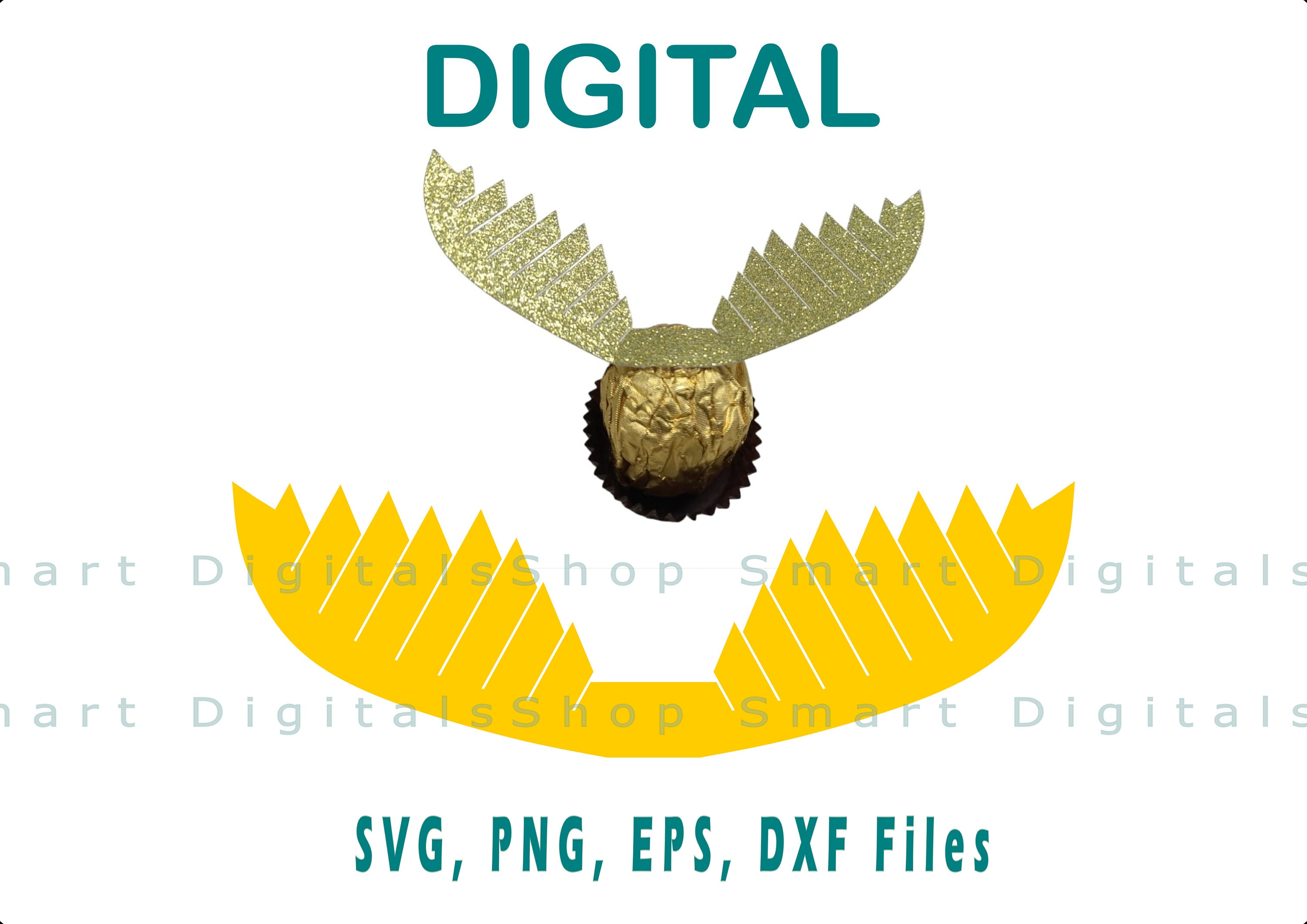 Golden Snitch Wings Clip Art at  - vector clip art online