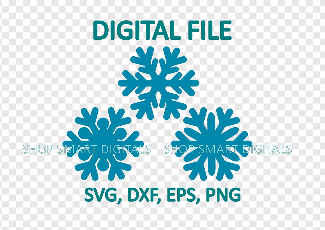 Snowflake SVG | Simple Snowflake Cut File | Download for Cricut ...