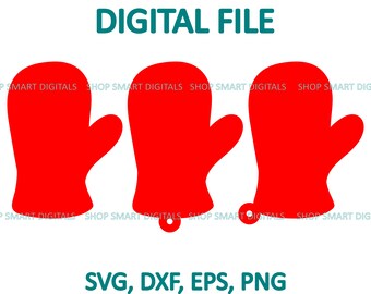 Mittens Svg| Christmas Glove Svg | Christmas Svg Cut File | Download for Cricut, Silhouette, Glowforge, Cameo, Commercial licence