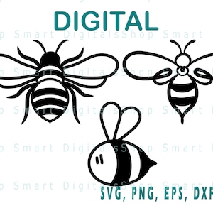 Bee SVG, Honey SVG, Beekeeping Svg, Bee bundle Svg Cut File |  Download for Cricut, Silhouette, Glowforge, Cameo, Commercial licence