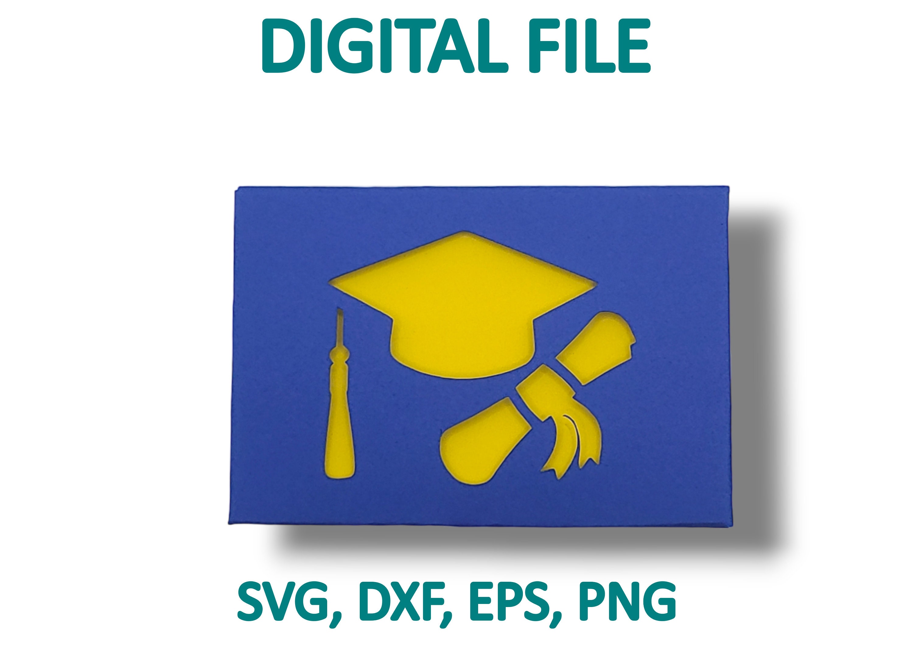 Graduation Gift Card Holder SVG | Gift Cardenveloper Cut File | Gift ...