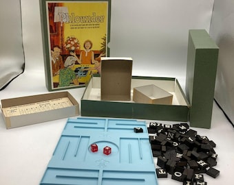 Phlounder Word Game Vintage Complete Family Fun Minnesota Mining Manufacturing Company