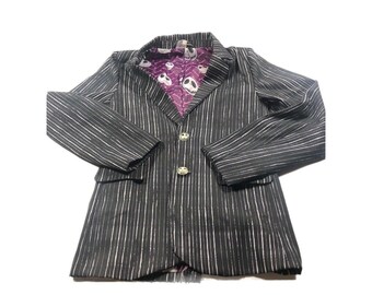 Disney Halloween Nightmare Before Christmas Jack Skellington Youth Large Suit