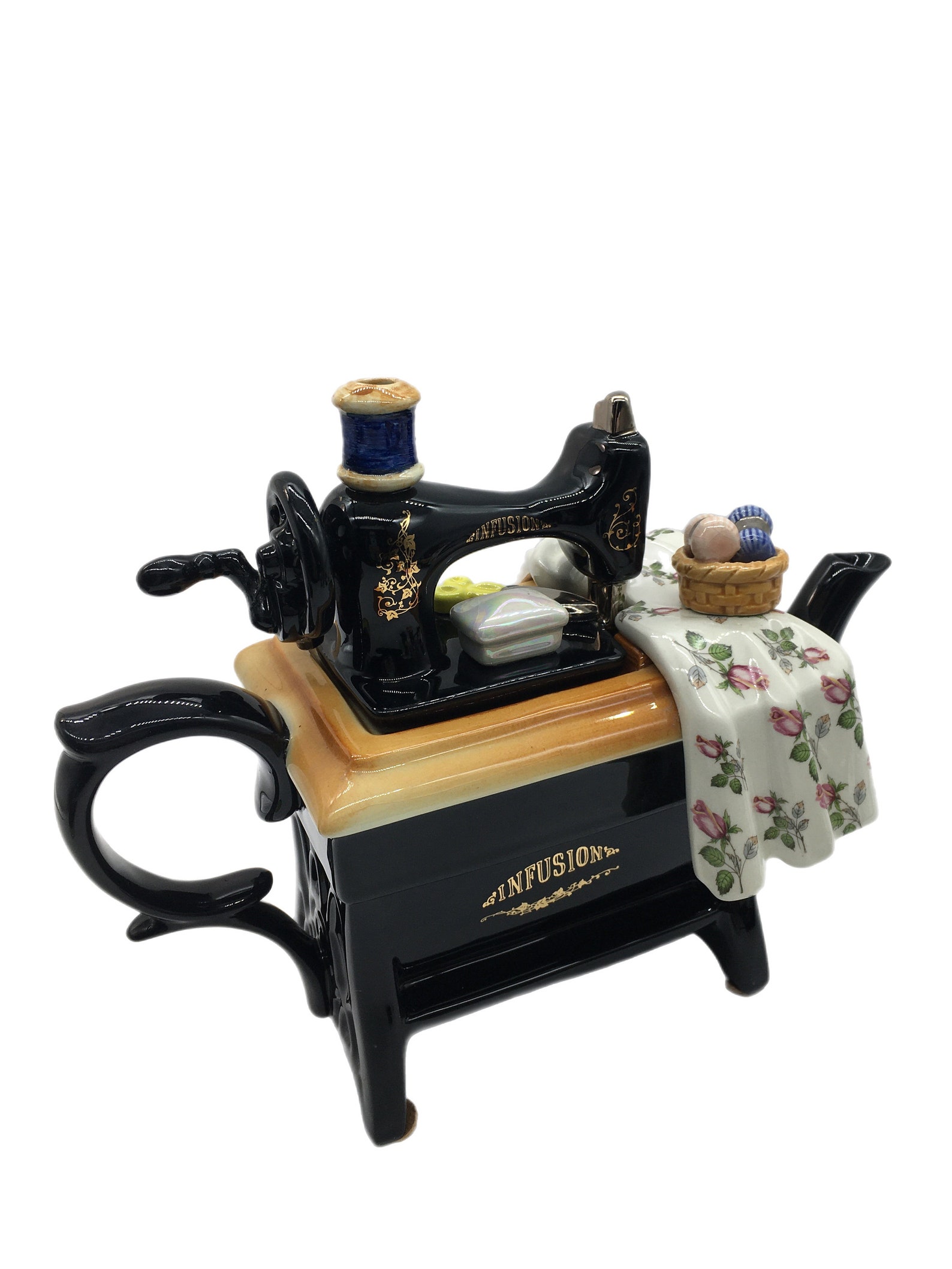 Sewing Machine Teapot Paul Cardew, Cardew Design Infusion Teapot