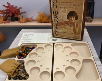Oh Wah Ree Strategy Board Game 1962 3M Bookshelf Box Family Game Night Fun