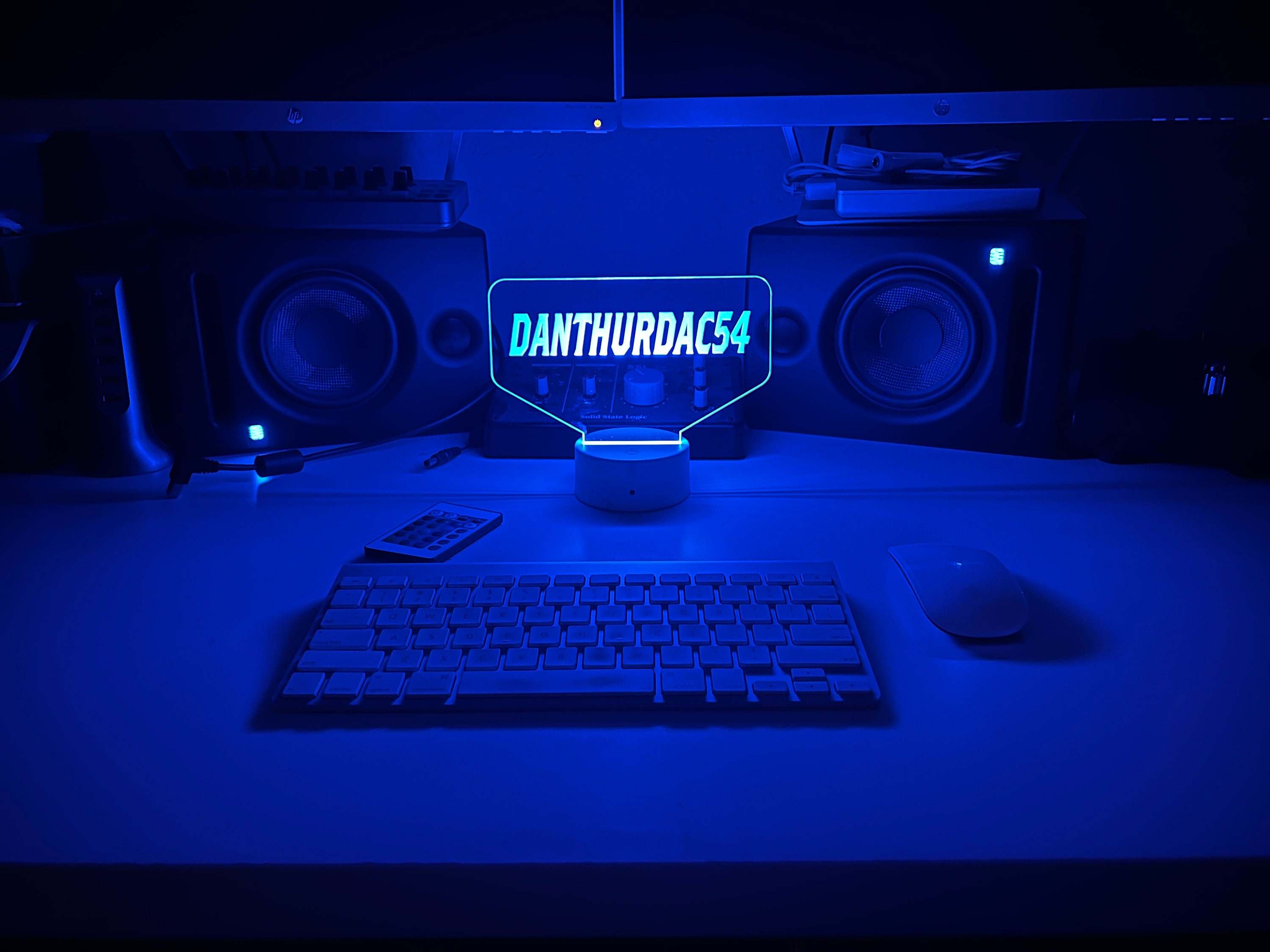 Personalized Gamertag Light Sign, Custom Gamer Tag Sign, Personalized ...