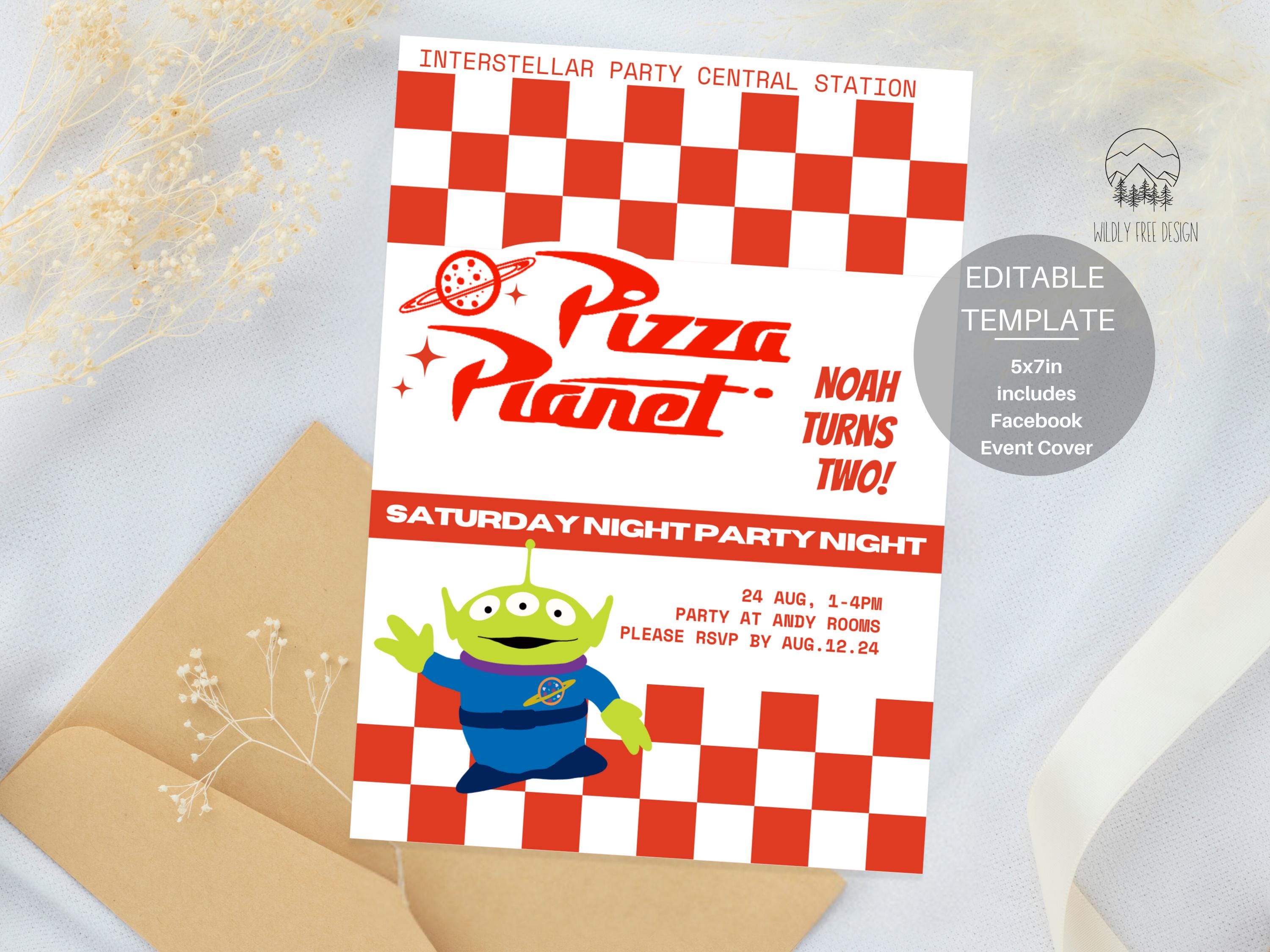 Two Infinity and Beyond Invitation / Invitation /EDITABLE Template