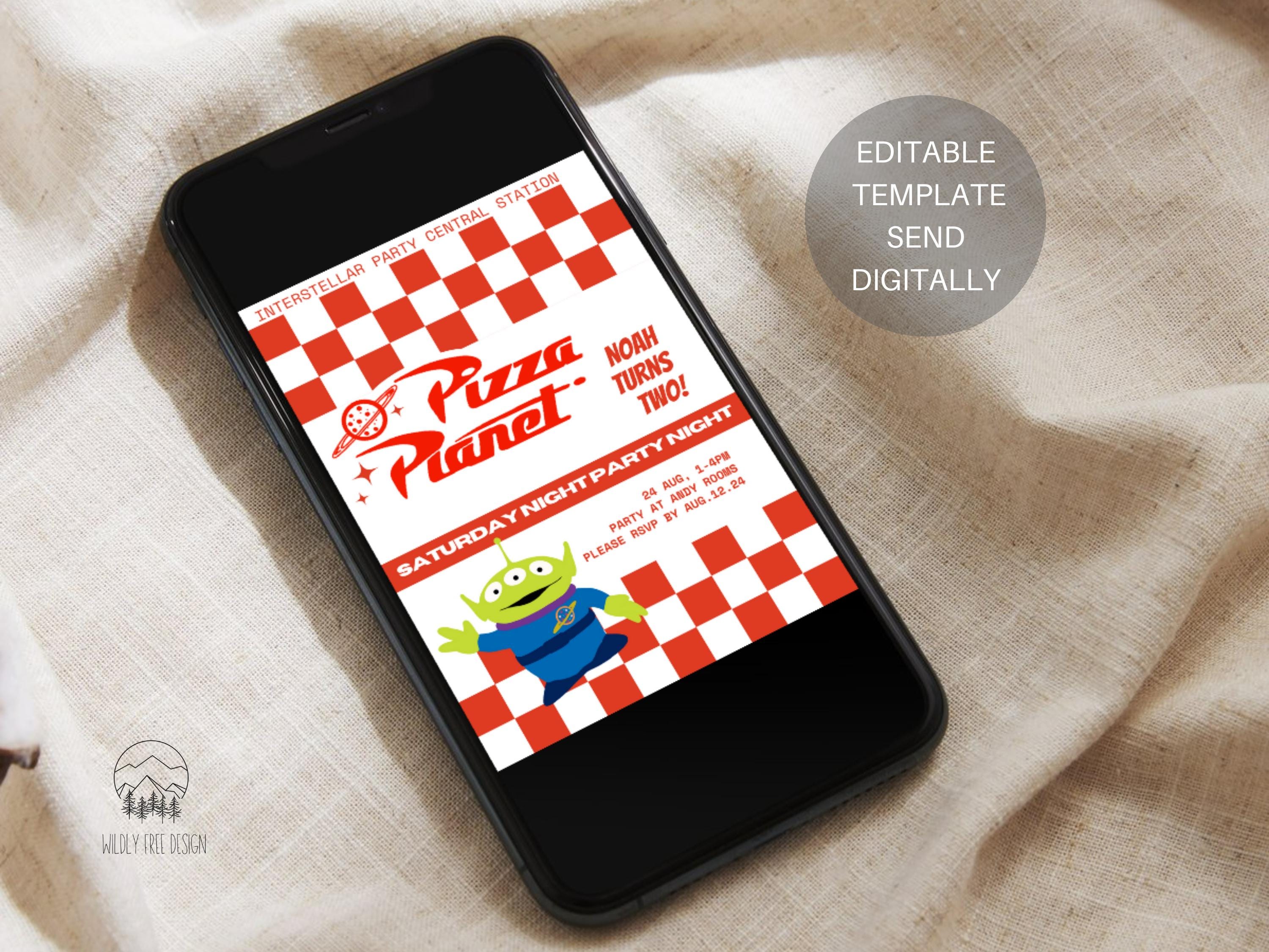 Two Infinity and Beyond Invitation / Invitation /EDITABLE Template